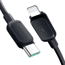 Joyroom Multi-Color Series A14 USB-C / Lightning Cable 20W 1.2 m - Black