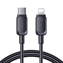 Joyroom Multi-Color Series A14 USB-C / Lightning Cable 20W 1.2 m - Black