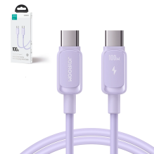 Joyroom Multi-Color Series A14 USB-C / USB-C 100W Cable 1.2m - Purple