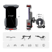 Phone holder for a motorcycle, bicycle, stroller Joyroom JR-ZS265u