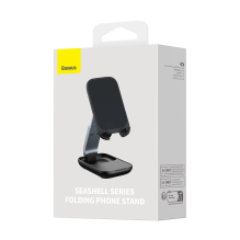 Baseus Seashell Series adjustable phone stand - black