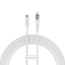 Baseus CATS010302 Lightning - USB-C cable 20W 480Mb / s 2m - white