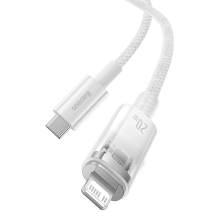 Baseus CATS010302 Lightning - USB-C cable 20W 480Mb / s 2m - white