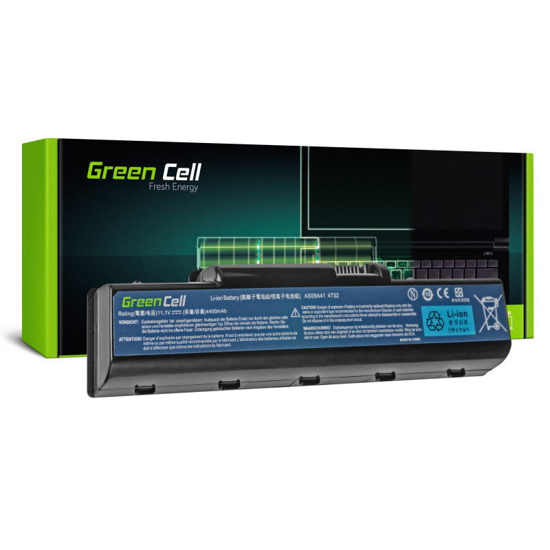 Žalios spalvos elementas AS09A31 AS09A41 AS09A51 AS09A71, skirtas Acer eMachines E525 E625 E725 G430 Aspire 5532 5732 57