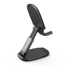 Joyroom JR-ZS371 foldable stand for phone and tablet with height adjustment - black