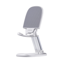 Joyroom JR-ZS371 foldable stand for phone and tablet with height adjustment - white