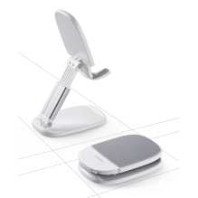 Joyroom JR-ZS371 foldable stand for phone and tablet with height adjustment - white