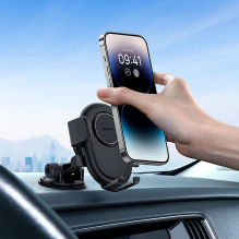 Baseus UltraControl Lite Series car phone holder - black