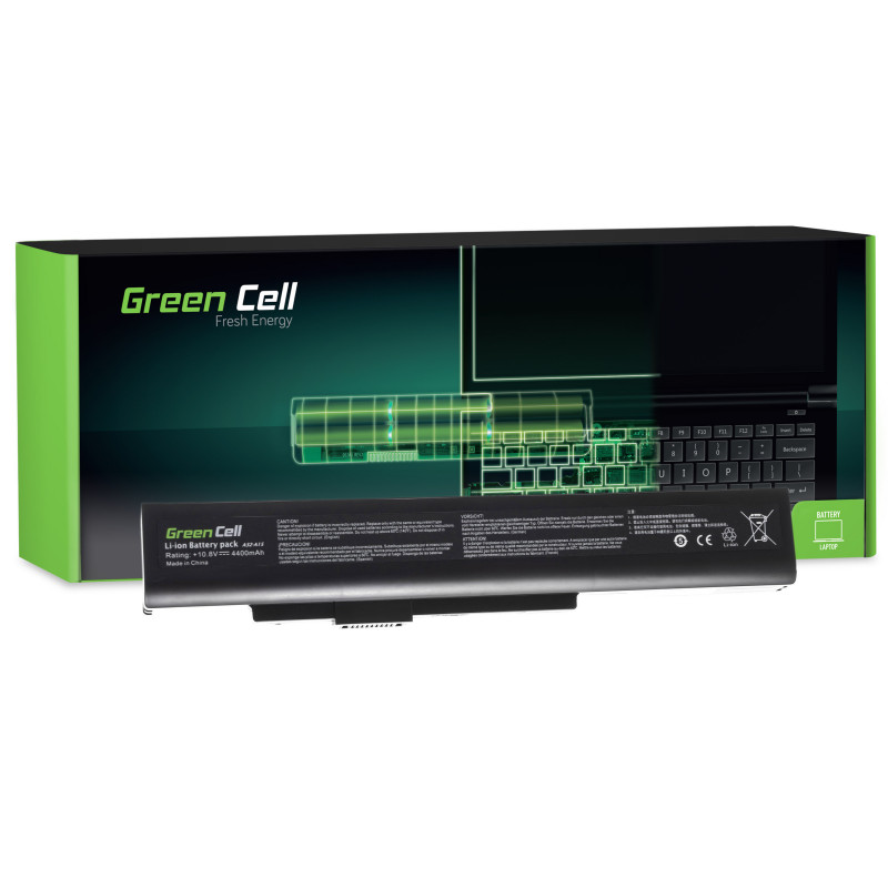 Žalios spalvos elementas A32-A15, skirtas MSI CR640 CX640, Medion Akoya E6221 E7220 E7222 P6634 P6815, Fujitsu LifeBook 