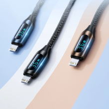 Wozinsky WUCLC1 Lightning - USB-C cable 36W 480Mb / s 1m - black