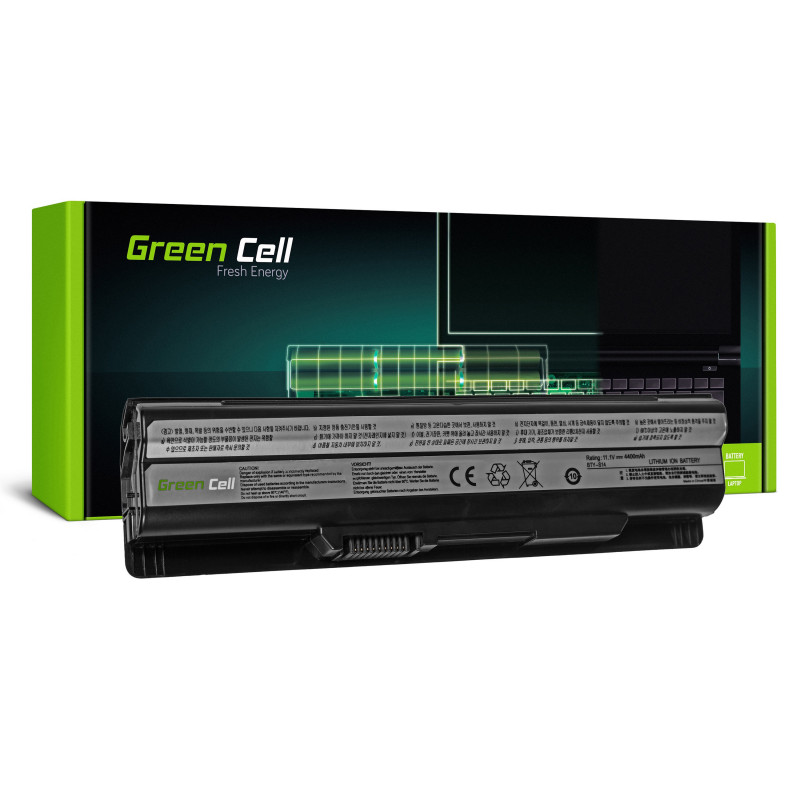 Žalios spalvos elementas BTY-S14 BTY-S15, skirtas MSI CR650 CX650 FX400 FX600 FX700 GE60 GE70 GP60 GP70 GE620