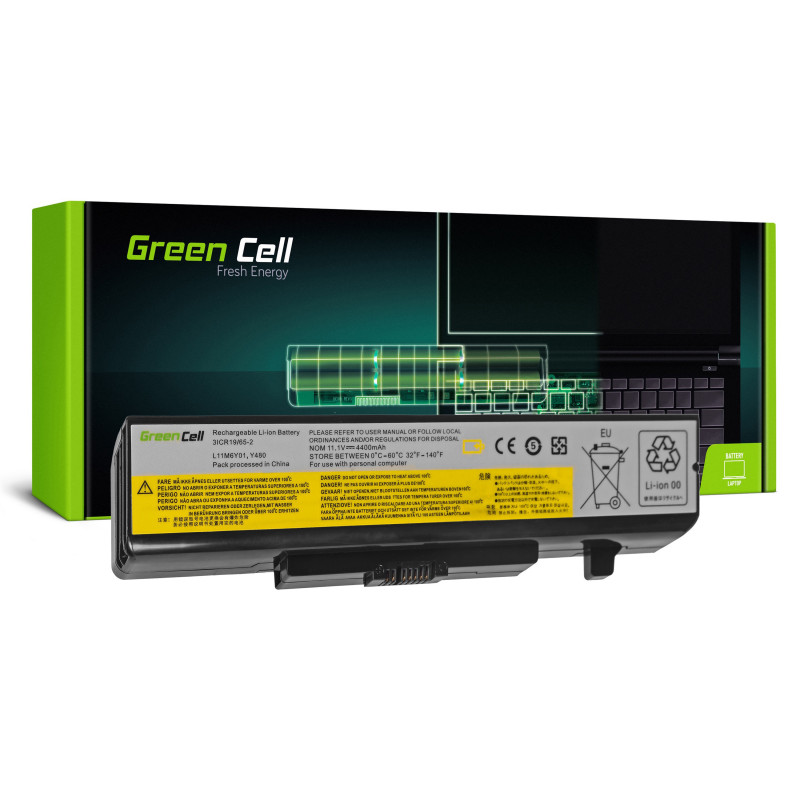 Green Cell Battery for Lenovo G500 G505 G510 G580 G580A G580AM G585 G700 G710 G480 G485 IdeaPad P580 P585 Y480 Y580 Z480