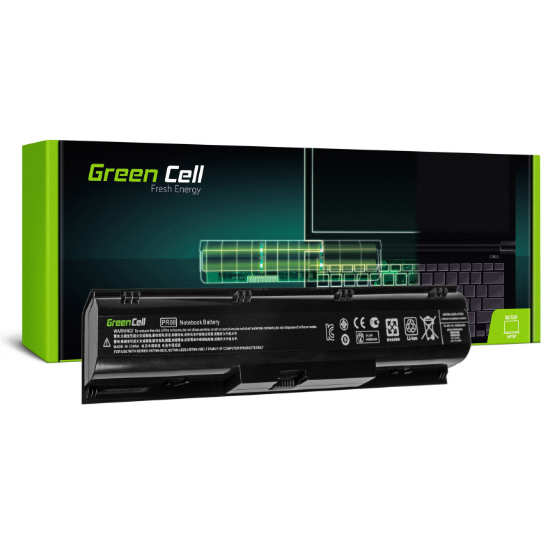 Žalia elemento baterija PR08 633807-001, skirta HP Probook 4730s 4740s