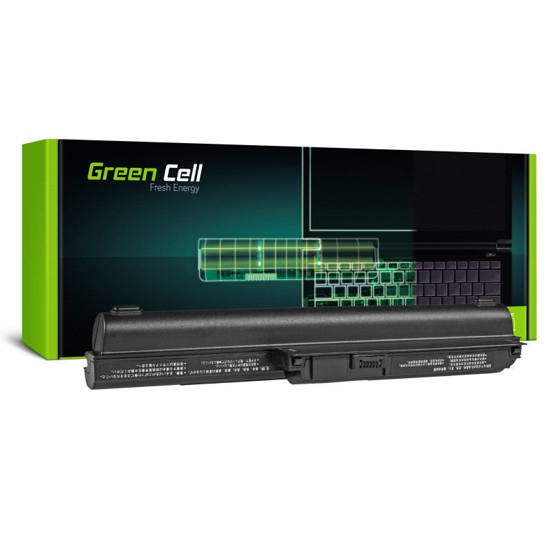 Žalioji baterija VGP-BPS26 VGP-BPS26A VGP-BPL26, skirta Sony Vaio PCG-71811M 71911M 71614M