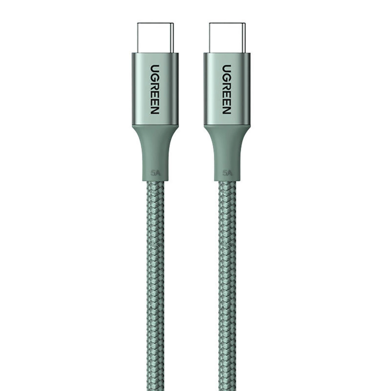 Ugreen US316 15310 USB-C / USB-C PD cable 100W 1m - green