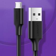 Ugreen US289 60135 micro USB / USB-A cable 0.5m - black