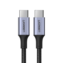 Ugreen US316 70428 USB-C - USB-C PD QC FCP Cable 100W 5A 480Mb / s 1.5m - Gray