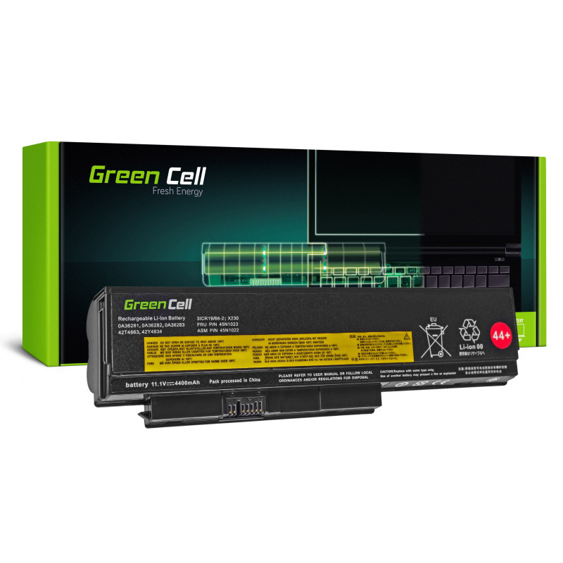 Green Cell Battery 42T4861 42T4862, skirtas Lenovo ThinkPad X220 X220i X220s X230 X230i