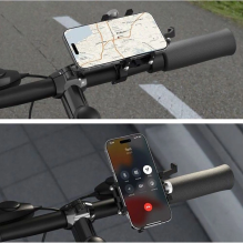 Tech-Protect V1 universal bicycle phone holder - black