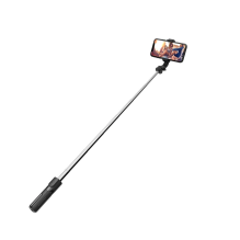 Tech-Protect L02S Bluetooth selfie stick with tripod up to 72cm - black