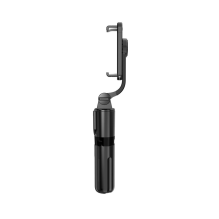 Tech-Protect L02S Bluetooth selfie stick with tripod up to 72cm - black