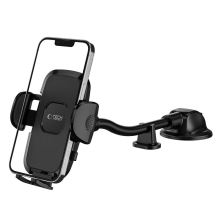 Tech-Protect V3 Long Arm Car Phone Holder for Windshield / Cockpit - Black