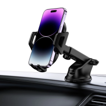 Tech-Protect V5 car phone holder for cockpit / air vent - black