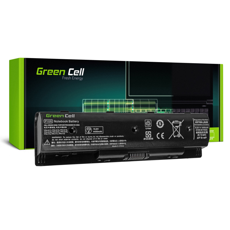 Green Cell Battery PI06 PI06XL, skirtas HP Pavilion 15 17 Envy 15 17 M7