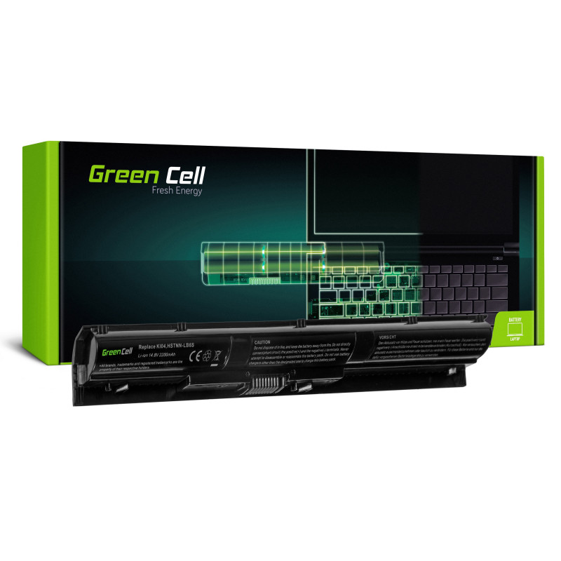 Green Cell Battery KI04, skirtas HP Pavilion 15-AB 15-AB061NW 15-AB230NW 15-AB250NW 15-AB278NW 17-G 17-G131NW 17-G132NW