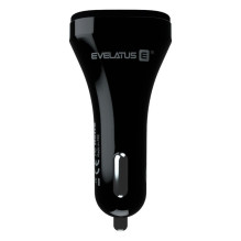 Evelatus - Evelatus Quick Car Charger QCC02 Black