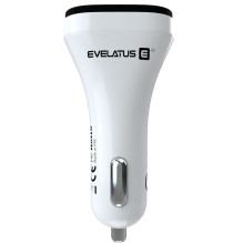 Evelatus - Evelatus Quick Car Charger QCC02 White