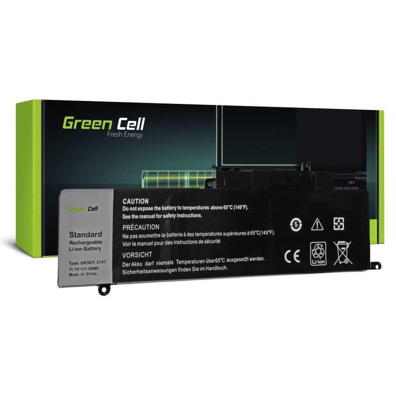 Green Cell baterija GK5KY, skirta Dell Inspiron 11 3147 3148 3152 Inspiron 13 7347 7348 7352