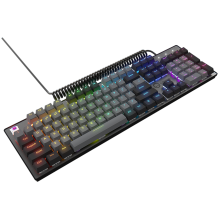 LORGAR Azar 514, Wired mechanical gaming keyboard, RGB backlight, 1680000 colour variations, 18 modes, keys number: 104,