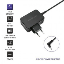 Qoltec 51032 maitinimo adapteris / inverteris Vidinis 45 W Juodas