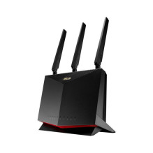 Asus belaidis maršrutizatorius, , Belaidis maršrutizatorius, 2600 Mbps, Wi-Fi 5, USB 2.0, 1 WAN, 4x10 / 100 / 1000M, Ant