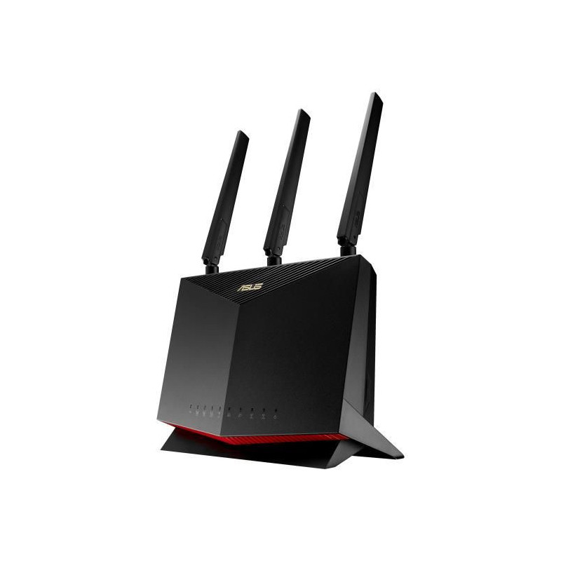 Asus belaidis maršrutizatorius, , Belaidis maršrutizatorius, 2600 Mbps, Wi-Fi 5, USB 2.0, 1 WAN, 4x10 / 100 / 1000M, Ant