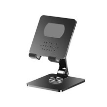 iLike STM4 Metal Tablet PC Holder Stand with Adjustable Perfect Angle&amp;360 Rotation Black Black