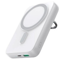 Joyroom power bank 10000mAh Joyroom JR-W050 20W MagSafe with ring and stand White