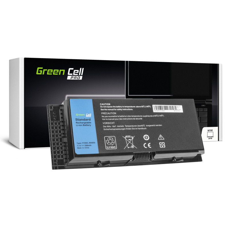 Green Cell Battery PRO FV993, skirtas Dell Precision M4600 M4700 M4800 M6600 M6700