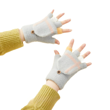 Women's / children's winter phone gloves - gray