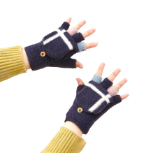 Women's / children's winter phone gloves - black