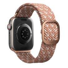 Uniq Aspen Braided strap for Apple Watch 1 / 2 / 3 / 4 / 5 / 6 / 7 / 8 / SE / SE2 40 / 38 / 41mm - pink