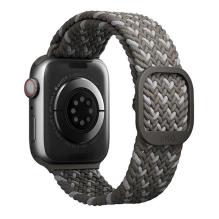 Uniq Aspen Braided Strap for Apple Watch 1 / 2 / 3 / 4 / 5 / 6 / 7 / 8 / SE / SE2 44 / 42 / 45mm - Gray