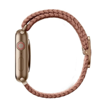 Uniq Aspen Braided strap for Apple Watch 1 / 2 / 3 / 4 / 5 / 6 / 7 / 8 / SE / SE2 44 / 42 / 45mm - pink