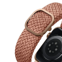 Uniq Aspen Braided strap for Apple Watch 1 / 2 / 3 / 4 / 5 / 6 / 7 / 8 / SE / SE2 44 / 42 / 45mm - pink