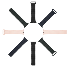 Dux Ducis Strap (Armor Version) Apple Watch SE strap, 9, 8, 7, 6, 5, 4, 3, 2, 1 (41, 40, 38 mm) silicone magnetic band b