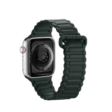 Dux Ducis dirželis (Armor Version) Apple Watch SE dirželis, 9, 8, 7, 6, 5, 4, 3, 2, 1 (41, 40, 38 mm) silikoninis magnet