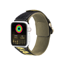 Dux Ducis dirželis (lauko versija) Apple Watch Ultra dirželis, SE, 9, 8, 7, 6, 5, 4, 3, 2, 1 (49, 45, 44, 42 mm) nailono