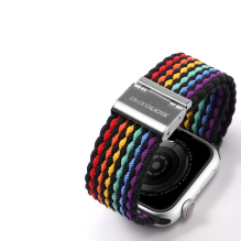 Dux Ducis Strap (Mixture II Version) Apple Watch SE strap, 9, 8, 7, 6, 5, 4, 3, 2, 1 (41, 40, 38 mm) braided band dark s