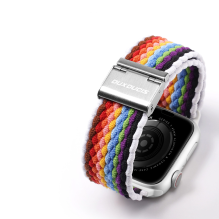 Dux Ducis Strap (Mixture II Version) Apple Watch SE strap, 9, 8, 7, 6, 5, 4, 3, 2, 1 (41, 40, 38 mm) braided strap pale 